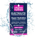 Vitamin Hydrate Elektrolyt-Pulver-Getränk-Mix, Super Hydration, Boost Stamina & Fights Fatigue, Brennen mit Elektrolyten, Vitamine & Minerals, 0 Zucker, Berry Splash, 10 Stick Packs