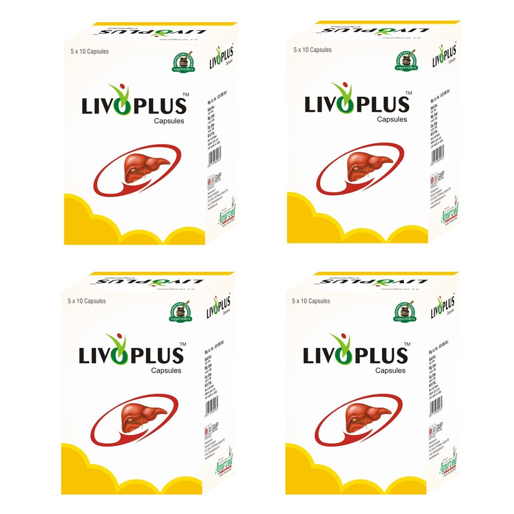 Livoplus Liver Health Supplement, Natural Liver Cleanse, Detox & Repair Pure Herbal Formel für Männer und Frauen - 200 Kapseln