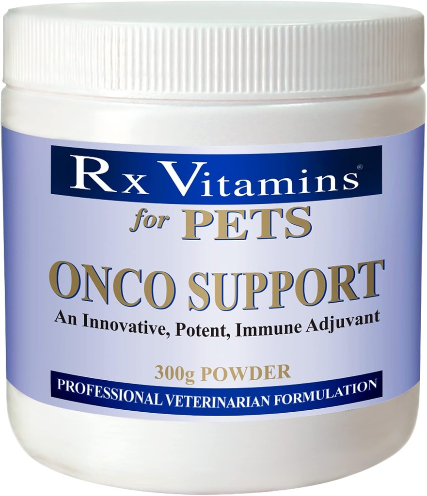 Rx Vitamine Onco Unterstützung Immunergänzung für Hunde & Katzen - Entzündungshemmend für Hunde - Katze Immununterstützung mit Spirulina Pulver - 300g