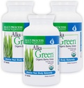 Alka•Green Tablets (3 Pack) Best Process Alkaline — Nährstoffdichte organische Gerste Grass Supplement — natürliche Quelle von Enzymen & Aminosäuren