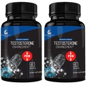 Apotheker empfohlen 2 fer 1 Angebot 180ct Testosteron Booster Enhancement von Research Labs. Steigern Sie Lean Muscle Energy Strength. Saw Palmetto, Tribulus, Tongkat Ali, Horny Goat Weed, Zink