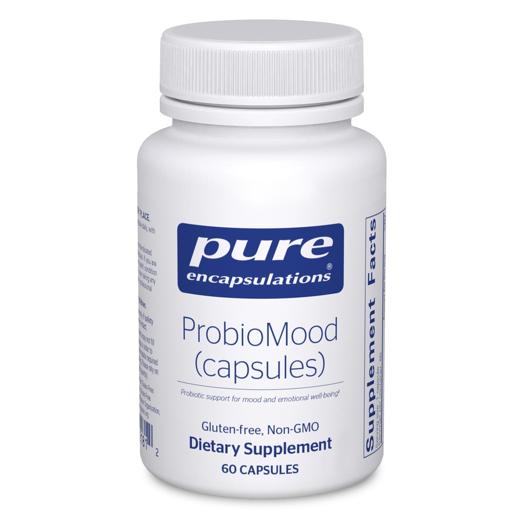 Pure Encapsulations ProbioMood | Shelf Stable Probiotic Combination Entwickelt, um Entspannung und G.I. Funktion* | 60 Kapseln zu unterstützen