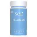 Relax Me - Natural Calming Relief für Stress, Spannung, & Worry - 15x Mehr Effektive - Unterstützung Mood, Relax The Mind & Body - Ergänzungen für Erwachsene - Non-Drowsy - 60 Vegetarische Kapseln