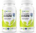 17 in 1 Immununterstützungsergänzung | Immune Boost mit Vitamin C, Vitamin D, Vitamin A, Zink, Quercetin, Turmeric, Grüner Tee, Selenium | Tägliche Immununterstützungsergänzung für Erwachsene - 60 Count (2)