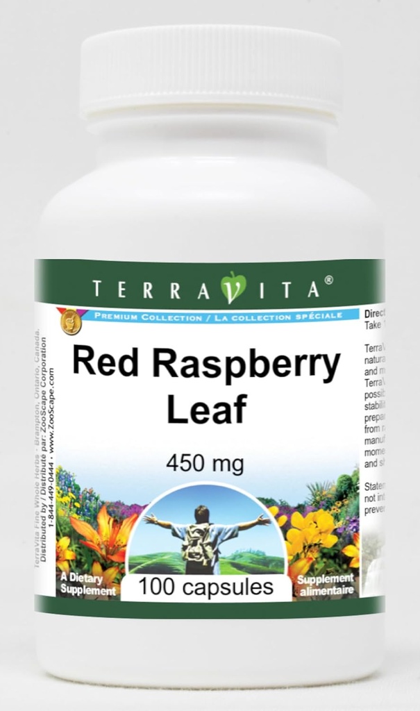 Roter Himbeerblatt - 450 mg (100 Kapseln, ZIN: 511172)