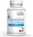Milamiamor Berberine Complex HCL 500mg - Special Berberine Supplement mit Melon Fruit & Banaba Leaf - Non-GMO, Made in USA - Heart, Cognitive & Gastrointestinal Health - 60 Kapseln