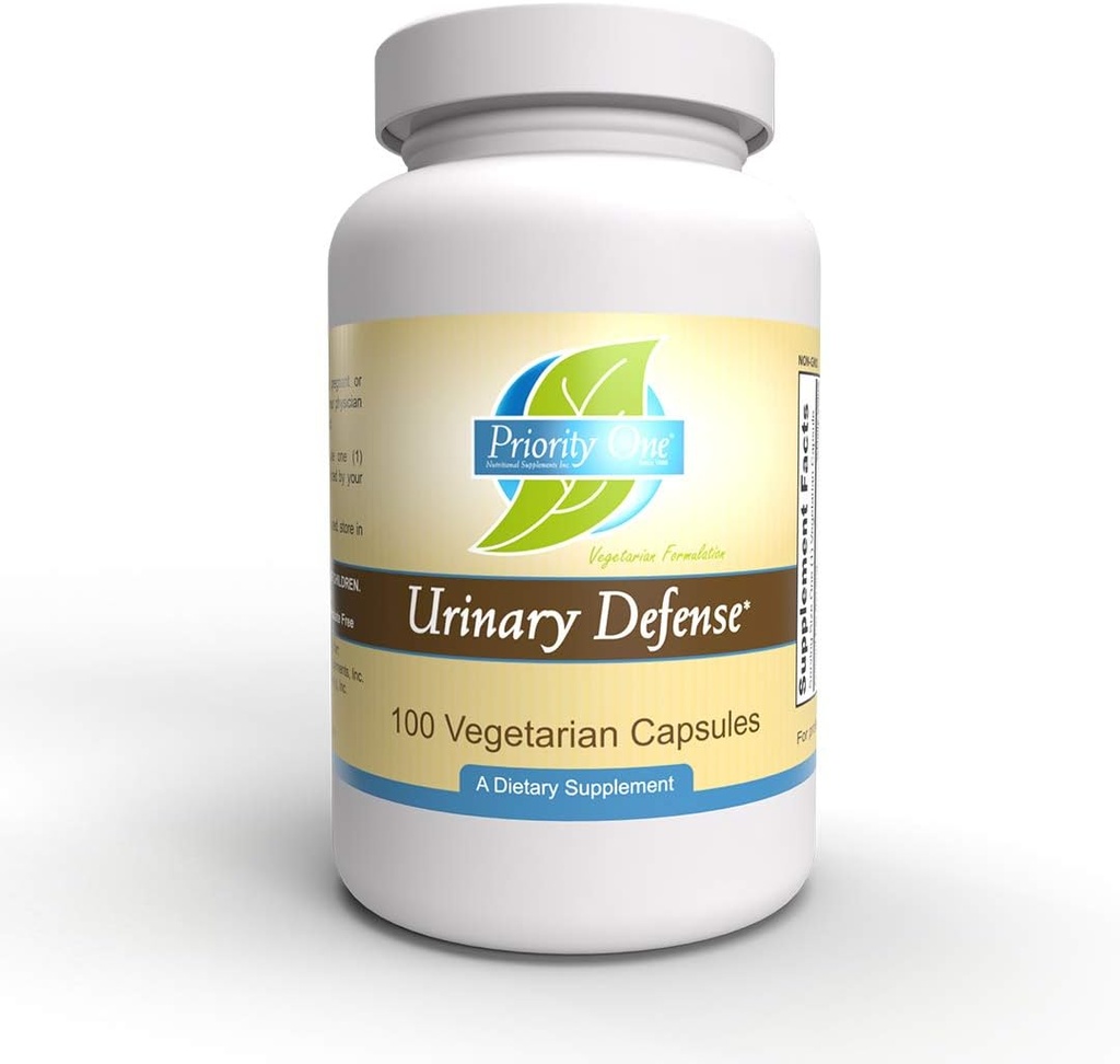 Priority One Vitamins Urinary Defense 100 Vegetarische Kapseln - Unterstützt gesundes Urinary System.*