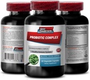 Probiotic Advanced Blended Complex - PROBIOTIC Complex - Gesundes Verdauungssystem, Probiotische Ergänzung, probiotisch mit Verdauungsenzym, probiotische Ergänzungen für Gutgesundheit, 1 Flasche 60 Kapseln