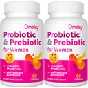 Vaginal Probiotics, 70 Billion CFU Probiotics für Frauen, 13-in-1 Frauen Probiotic & Organic Prebiotics für Vaginal, Urinary, pH Balance, Immune, Gut & Digestive, Bloating Health - 4 Monate Versorgung