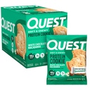 Quest Nutrition White Chocolate Macadamia Protein Cookie, 15g Protein, 1g Zucker, 2g Net Carbs, Keto Friendly, High Protein, Low Carb; 12 Count