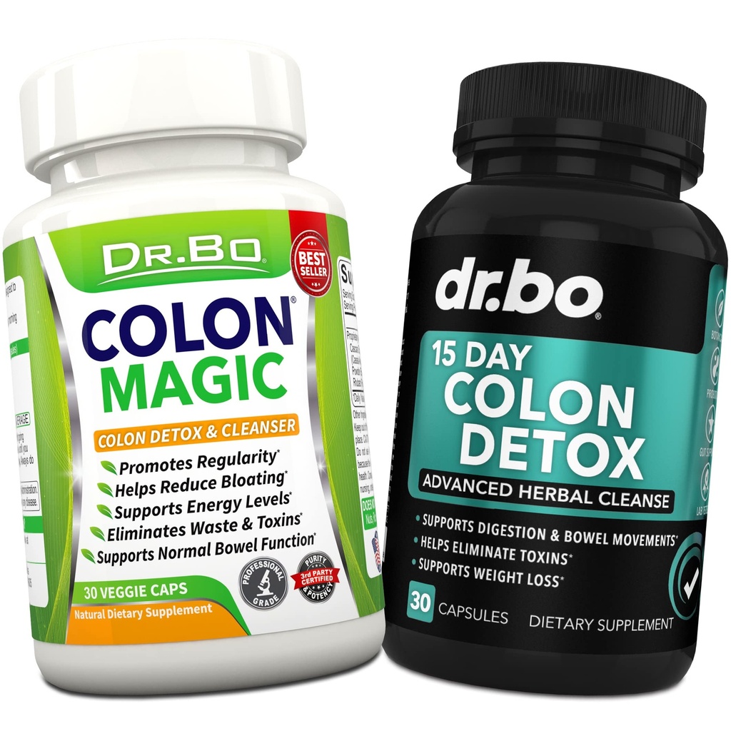 Colon Cleanser Detox für Gewichtsverlust - 15 Tage Darmreinigung Pillen & Probiotic - Fast Acting Natural Laxative for Constipation Relief - Bowel Bewegung Ergänzungen für Stomach Bloating, Gut Unterstützung