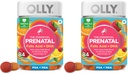 OLLY Essential Prenatal Gummy Multivitamin,Folsäure,Vitamin D,Omega 3 DHA,Supports Gesundes Wachstum und Gehirnentwicklung,Citrus Berry -,84 Count (Pack von 2)