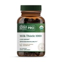 Gaia Herbs Pro Milk Thistle 1000 - Liver Health Support Supplement* - Liver Cell Health Supplement* mit Silactive Milk Thistle Fruit Extract - 120 Kapseln (30 Portionen)