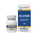 Überlegene Quelle Melatonin 1 mg - Gesunde Schlafunterstützung Ergänzung für Erwachsene - Melatonin-Formel mit Kamille hilft Entspannung und erholsamen Schlaf - 100 sublingual auflösende Tabletten