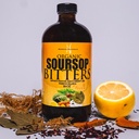 Soursop Bitters Liquid Herbals with multiple Potent and organic Herbs- Moringa, Ashwaganda, Goat Weed For Total Health boost, body Detox, bladder and Gut Health - 16oz
