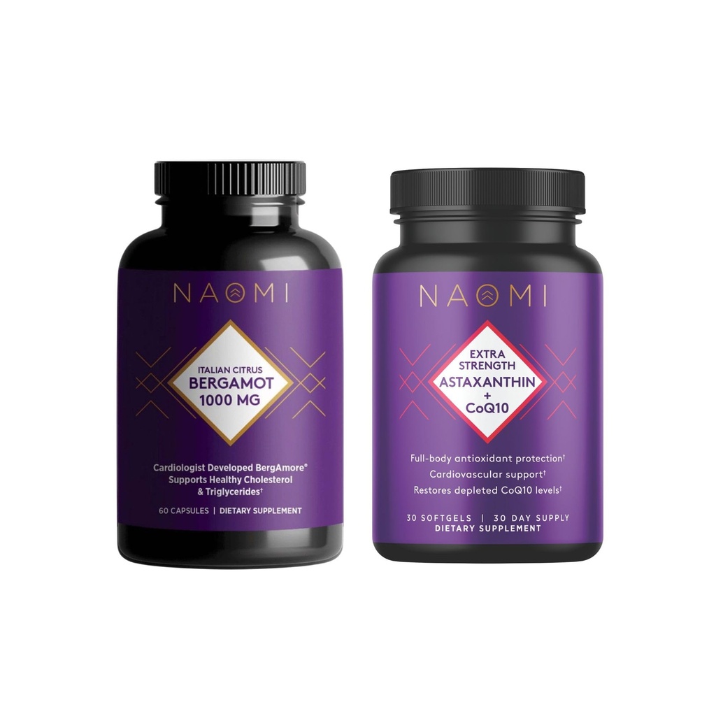 NAOMI Bergamotte 1000mg Astaxanthin und CoQ10