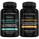 Vital Vitamine Hyaluronsäure Complex 60 ct + Astaxanthin 60 ct