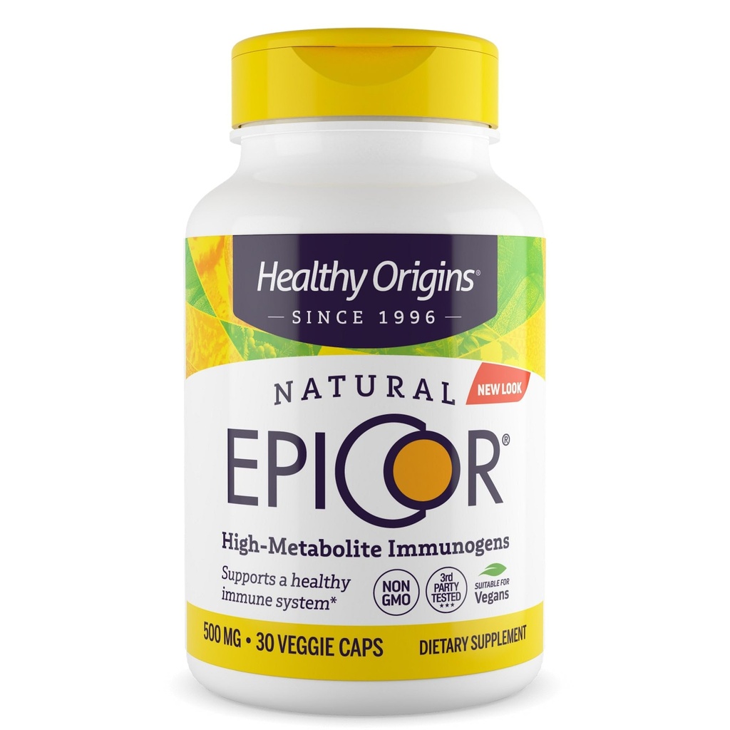Gesunde Herkunft EpiCor 500 mg (Immununterstützung, Non-GMO, Glutenfrei), 30 Veggie Kapsel