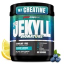 ProSupps Dr. Jekyll Signature Pre Workout Powder mit Kreatin - Stim-Free Preworkout unterstützt Fokus & Endurance - Koffeinfreie Fitness-Ergänzungen (Blueberry Lemonade, 60 Servietten)