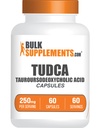 BulkSupplements.com TUDCA Kapseln - TUDCA Supplement, Tauroursodeoxycholsäure, TUDCA 250mg für Leberunterstützung - Glutenfrei, 1 Kapsel pro Portion, 60 Kapseln (Paket von 1)