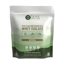Taha Health & Nutrition Natural Unflavored Whey Protein Isolate, 30g Protein, 7.9g BCAAs, 4.3g Leucine | Neuseeland Grass-Fed, Free-Range Dairy | Gluten & Soy Free, Keto, Kosher | 2LB, ~26 Servierungen