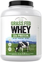 Carlyle Grass Fed Whey Protein Powder | 5lb (80 oz) | 33g Protein Per Servieren | Unflavored | Zucker und Hormone Free | Non-GMO und Gluten Free Supplement | von Herbage Farmstead