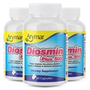 Arymar Diosmin Plus 500 mit Hesperidin & B Vitamine – 60 Kapseln (3-Pack)