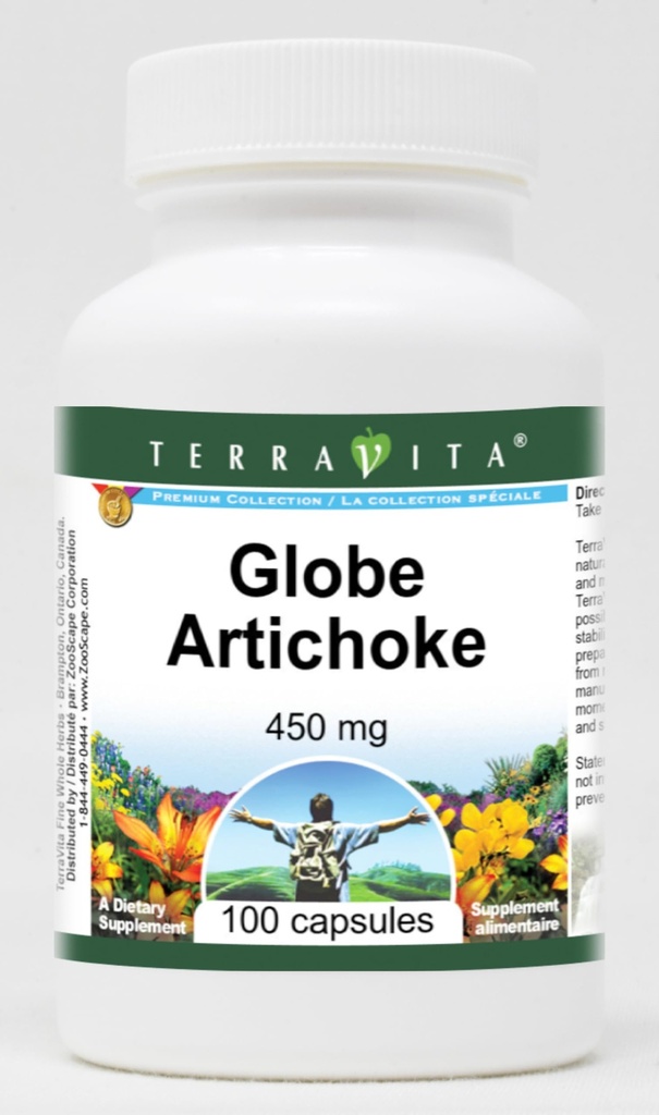 Globe Artichoke - 450 mg (100 Kapseln, ZIN: 520262)