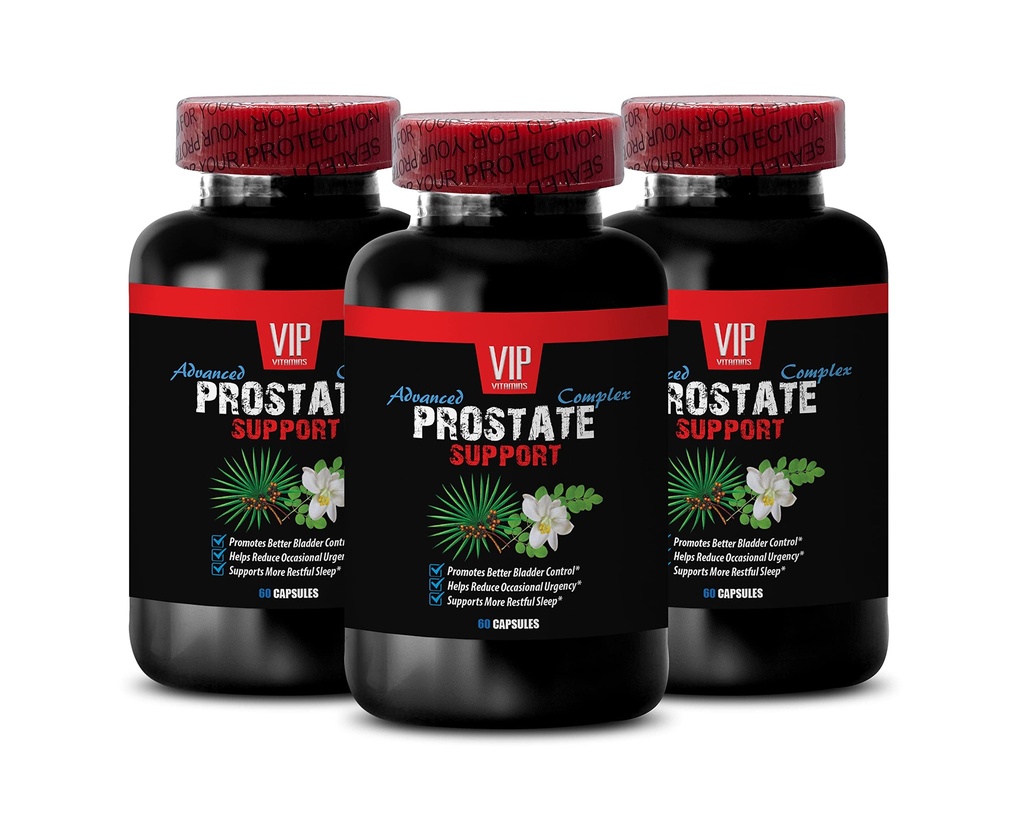 Saw Palmetto for Prostate - Prostate Support - Pygeum for Prostate Wellness, Red Raspberry for Prostate Support, Graviola Leaf for Cellular Health, Green Tea for Wellness, Stinging 3Bot 180Caps