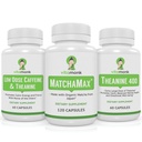 VitaMonk Matcha, Low Dose Caffeine und Theanine Bundle - ruhig, Fokussierte Energie ohne die Jitter