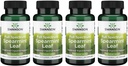 Swanson Spearmint Leaf (Mentha Spicata)-Full Spectrum Kräuterergänzung Unterstützung Verdauungsgesundheit '&' Mild Stomach Issues - (60 Kapseln, 400mg Jeder) 4 Pack