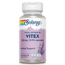 SOLARAY Vitex Berry Extract 225 mg - Chasteberry Supplement für Damen - Traditionelle Hormon Balance Unterstützung - Chaste Tree Berry - Vegan, Lab Verified - 60 Servierungen, 60 VegCaps