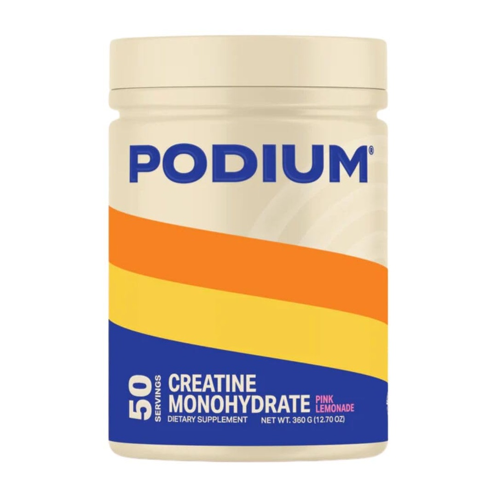 Podium Nutrition, Solos | Kreatin Monohydrate, 50 Servierungen, Pink Lemonade, Boost Athletic Performance