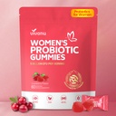 VivoNu Viginal Probiotika für Frauen, Frauen Probiotische Gummie, Feminine Balance Gummies, Prebiotische Gummy, Cranberry Probiotics für Frau Vaginigal Health, Hefe Ph Balance| 60 Gummies