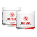 Reflux - Verdauungsergänzung - Jede Wanne = 30 Scoops = 30 Portionen - Mukosal-Unterstützung für saure Probleme - mit Mukosave FG und Slippery Elm Bark (2 Tuben)