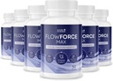 FlowForceMax Kräuter-Supplement - Natürliche pflanzenbasierte Formel mit Säge Palmetto Extrakt | 30 Kautabletten, 6 Monate Versorgung, Made in USA