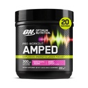 Optimum Nutrition Amped Pre-Workout, mit Citrulline, Beta-Alanin, Nootropics und 300mg Koffein für Energie, Berry Fusion, 20 Portionen (Packaging May Vary)