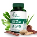 15 Day Cleanse – Natürliche Colon Detox & Digestive Unterstützung mit Senna, Aloe Vera, Cascara Sagrada & Probiotics – Gentle, Vegan, 15-Tagesreinigungsprogramm