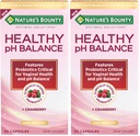 Nature's Bounty Probiotics for Women, Vaginal Probiotics for Healthy pH Balance, 2 Billion CFU, Clinical Studyd Strains, Optimal Solutions pH Balance Pills, 30 Vegetarische Kapseln (Pack von 2)