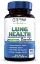Vitamin Lung Gesundheit, Atmungshilfe, Lung Health Extra Strength Support, Lung Cleanse Formel mit Vitamin C zu unterstützen Bronchial System, Atem klare Luftwege - 60 Kapseln
