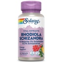 SOLARAY Rhodiola Schizandra - Rhodiola Rosea Extract - Energy Support and Occasional Stress Relief Supplement - Vegan, Lab Verified, 60-Day Guarantee - 60 Servings, 60 VegCaps