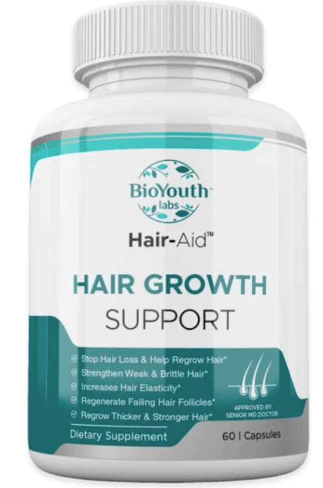 Labs Haarwachstum Vitamine Ergänzung für Thicker Haarwachstum, 60 Kapseln - Nützliche Mischung von Vitamin E, Raspberry Ketone, Eisen & Säge Palmetto, um Haarausfall für beide Frauen und Männer zu minimieren.