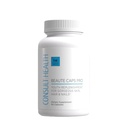 Consult Health Beaute Caps Pro - Unterstützt Haarwachstum, Haut und Nagel Gesundheit - Collagen, Vitamine B6, B7,B12, D & 10.500 mcg Biotin - MSM, Blood Orange - Anti-Aging - USA Made - Women & Men 60 Capsules