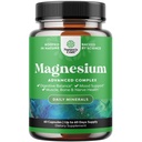 Hohe Absorption Magnesium Complex Supplement - Oxid Magnesium 500mg mit Citrat 500mg für Schlaf- und Stimmungsunterstützung - Reines Citrat pro Servierung für Muskelschmerz und Verdauung