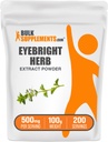 BulkSupplements.com Eyebright Extract Powder - Eyebright Extract - Herbal Supplement, Gluten Free - 500mg per Serving, 100g (3.5 oz) (Pack of 1)