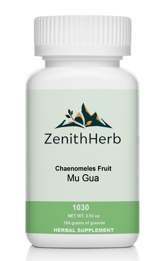 Chaenomeles Fruit, Mu Gua, Herbal Supplement, Granule Form, 100 Grams Per Serving, 3.53 oz, 100 Servings