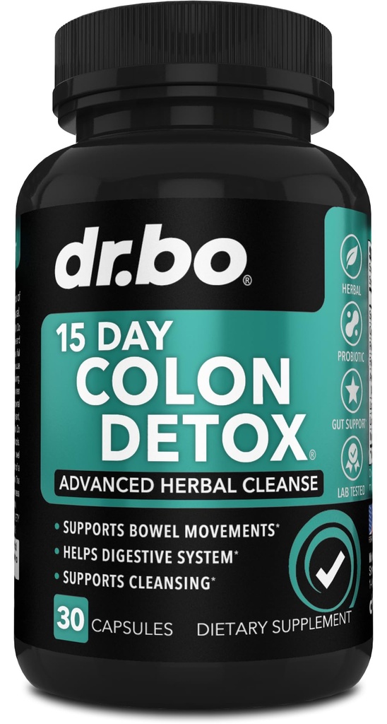 Colon Cleanser Detox für Weight Flush - 15 Tage Darmreinigen Pillen & Probiotic - Fast Natural Laxative für Constipation Relief - Bowel Bewegungsergänzungen für Stomach Bloating, Gut Loss Support