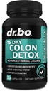 Colon Cleanser Detox für Weight Flush - 15 Tage Darmreinigen Pillen & Probiotic - Fast Natural Laxative für Constipation Relief - Bowel Bewegungsergänzungen für Stomach Bloating, Gut Loss Support