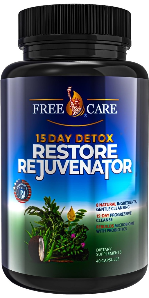 Colon Cleanse 15+5Day Upgrade,Advanced Gut Cleanse Detox for Women & Men Fast Natural Laxative for Constipation Relief with Cascara Sagrada, Psyllium Husk, Senna Leaf & Probiotics, Non-GMO