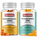 Kalium Magnesium-Gummi-Gummi, Kaliumchlorid 500mg, Magnesium-Glycinat 300mg, Mineralische Beilagen für die Familie